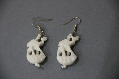 Camel bone carved jewelry