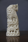 Camel bone carved elephant sculpture-camel bone carving-D.LUFFY