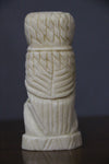 Camel bone carved owl sculpture-camel bone carving-D.LUFFY