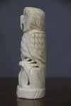 Camel bone carved owl sculpture-camel bone carving-D.LUFFY