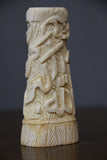 Camel bone carved Allah Akbar sculpture-camel bone carving-D.LUFFY