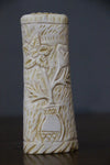 Camel bone carved Flower sculpture-camel bone carving-D.LUFFY