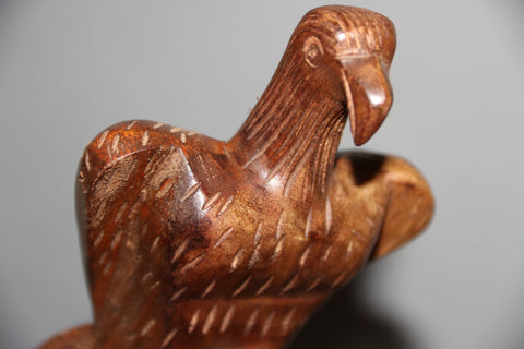 Wooden carved eagle sculpture-wooden carved animal-D.LUFFY