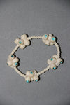 camel bone handmade carving bracelet flower design-camel bone carved jewelry-D.LUFFY