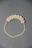 camel bone carving handmade bracelet flowers on 1 side-camel bone carved jewelry-D.LUFFY