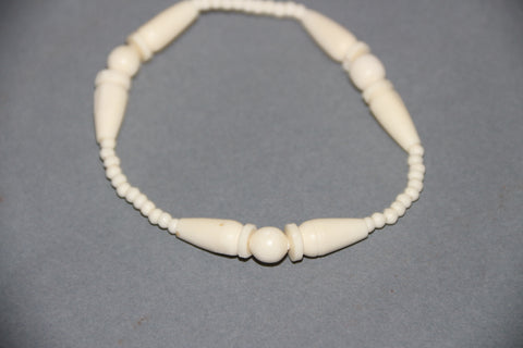 camel bone handmade carving bracelet with 3 spheres-camel bone carved jewelry-D.LUFFY