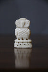 camel bone carved small owl sculpture 5 cm-camel bone carving-D.LUFFY