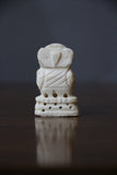 camel bone carved small owl sculpture 5 cm-camel bone carving-D.LUFFY