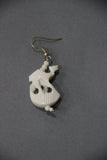 Camel bone caving camel shaped earrings-camel bone carved jewelry-D.LUFFY