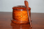 wooden carved sugar pot-wooden carved utensil-D.LUFFY